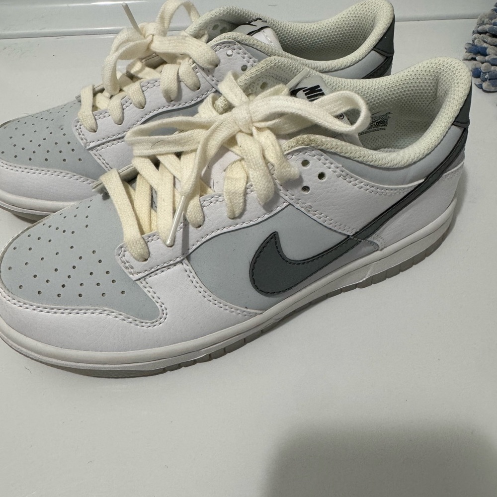 Nike White Mesh Sneakers